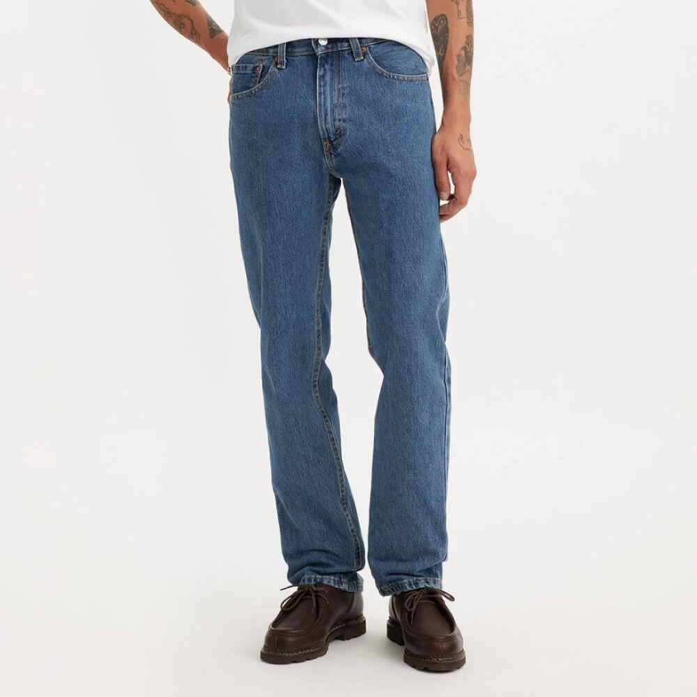 Levi’s Mens 505 Regular Straight Leg Jean - Picture 1 of 2